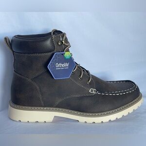 Sonoma Goods For Life Brown Lace-Up Boots – Ortholite – Men’s Size 13 – NWT